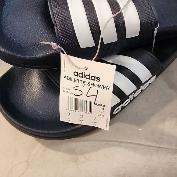 Adidas Slides size 12 NWT - Picture 2 of 2